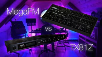 Twisted Electrons MegaFM vs Yamaha TX81Z – Compared Side by Side with Identical Settings